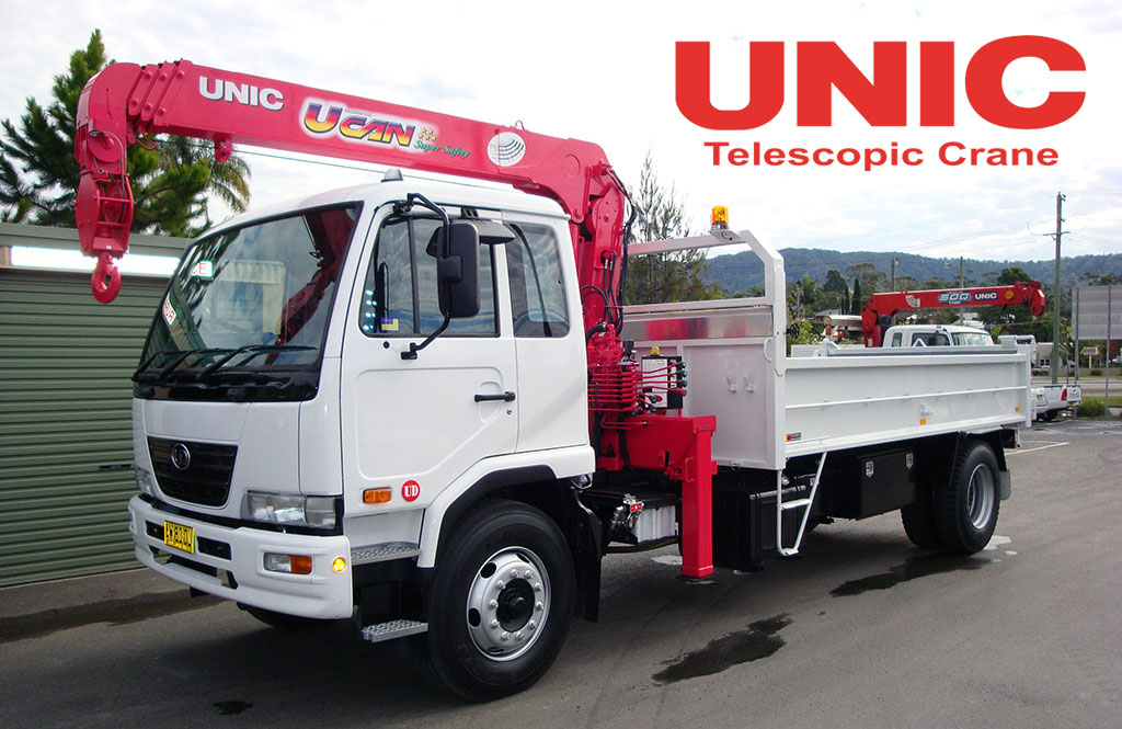 Unic Truck Mounted Cranes For Sale in Australia | Cranetech